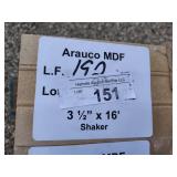 Arauco MDF shaker base 3-1/2"x16