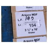 Arauco MDF shaker base 3-1/2"x16