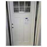 Exterior door, 36 in ,6L, Craft RH