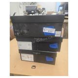 3 boxes of boots