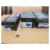 3 boxes of shoes