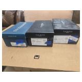 3 boxes of shoes