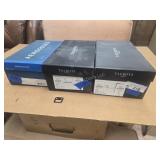 3 boxes of shoes