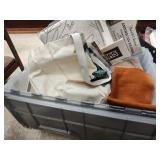 Fabric, patterns and other - 1 tote