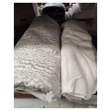 2 rolls of fabric