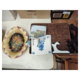Dishes, decor and stands