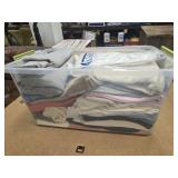 Tote of womens clothing