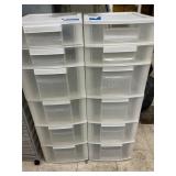 2 Rolling Cabinets