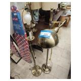 2 floor lamps