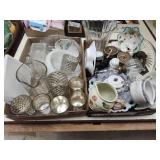 Assorted glasswares