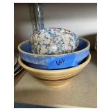 3 Vintage Bowls  -All Damaged