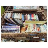 VHS movies, case with basket
