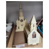 2 plastic music boxes