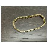 Bracelet marked 10K
