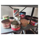 Coffee cans and other