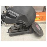 Black and Decker chopsaw and blades