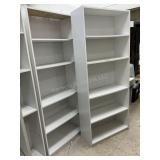 2 shelving units - 30" x 6ï¿½