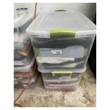 2 totes of clothes