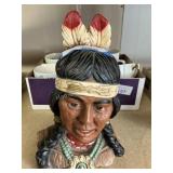 Native American Bust