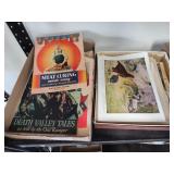 Vintage paper items 2 boxes