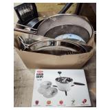 Food mill and kitchen wares