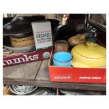 Dishes and platters - 2 boxes