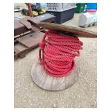 Roll of large rope