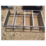 Metal shelf