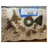 Costume Jewelry & Tray