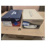 2 boxes of shoes