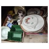 Dishes and other 2 boxes