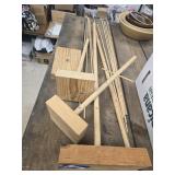 Wooden stand