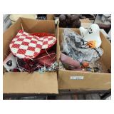 Holiday decor 2 boxes