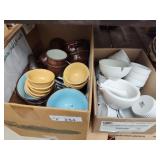 Cups and bowls 2 boxes