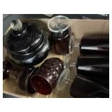 Ruby Red Glassware