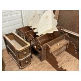 Group Wooden shelves & Other