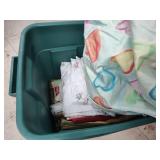 Tote of fabric