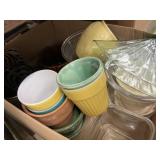 Assorted Pottery & Glassware