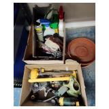 Sprinklers, timer, garden items