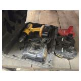 Dewalt drill and batteries