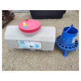 Chicken waterer and feeder