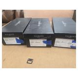 3 boxes of shoes