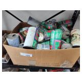 Box of cans