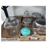 Glass containers 2 boxes