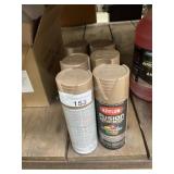 6 cans spray paint + primer