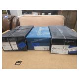 3 boxes shoes