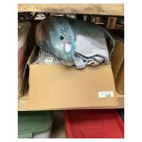 1 box & 1 bag clothes