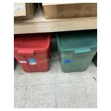 2 totes of clothes