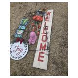 Assorted outdoor items