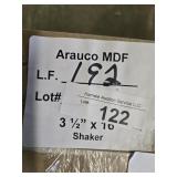 Arauco MDF Shaker trim